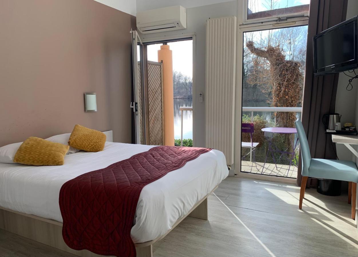Hotel L'Ile Du Saussay إيتوفييل المظهر الخارجي الصورة